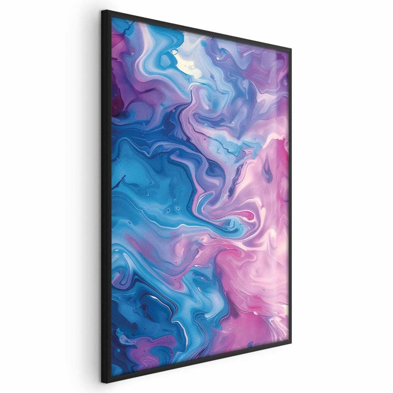 Plakat Artgeist Nocne Przepływy 40x60 cm z ramą czarną 1 szt
