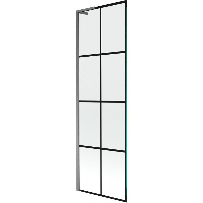 Parawan nawannowy Mexen Next L czarny wzór 60x150 cm 895-060-000-03-77-951 szt.