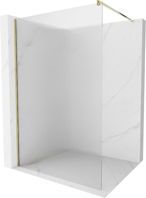 Ścianka prysznicowa Mexen Kioto złota 110x200 cm 800-110-101-50-09 1 szt.