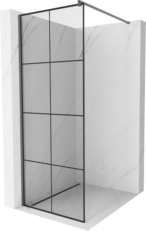 Ścianka prysznicowa Mexen Kioto czarny gun metal 80x200 800-080-101-95-77 1 szt.