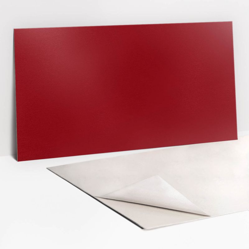 Panel samoprzylepny Tulup Kolor czerwony 100x50 cm 1 szt.