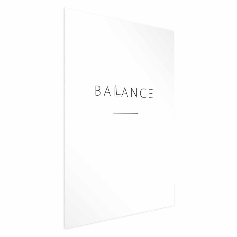 Plakat Artgeist Balance 29,7x42 cm bez ramy 1 szt