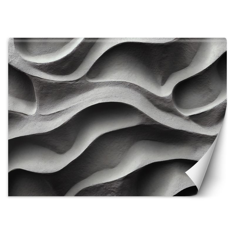 Fototapeta Feeby Betonowe fale 3D 350x245 1 szt