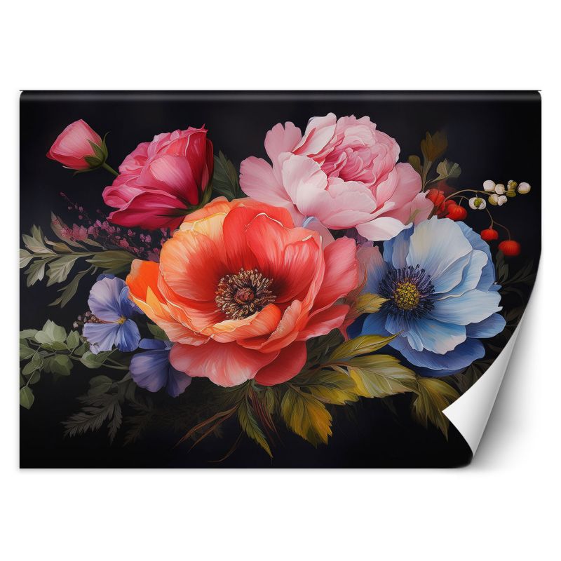 Fototapeta Feeby Kolorowe kwiaty 150x105 1 szt