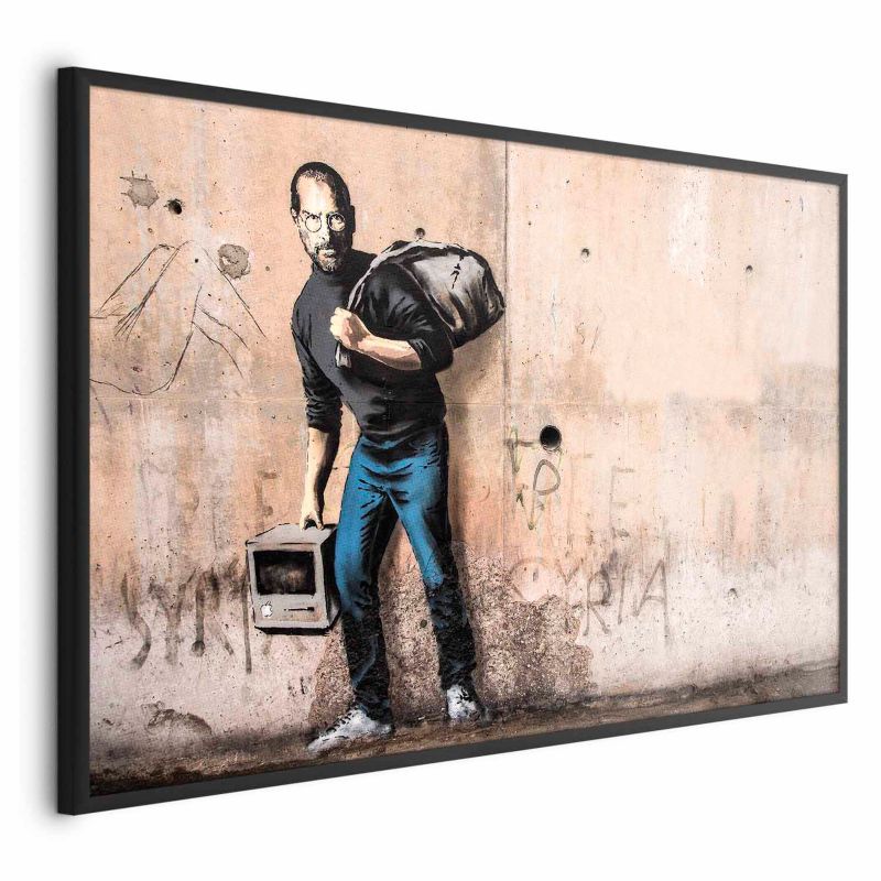 Plakat Artgeist Steve 30x21 cm z ramą czarną 1 szt