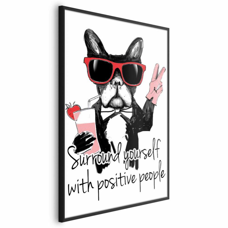 Plakat Artgeist Advice 60x90 cm z ramą czarną 1 szt