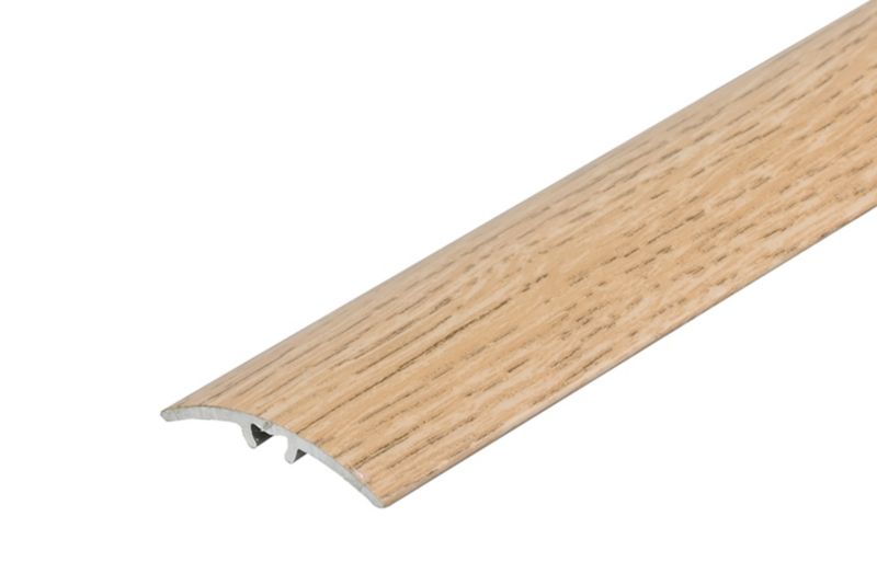 Profil aluminiowy wyrównujący Cezar 30 x 930 mm aluminiowy dąb jasny 1 szt.