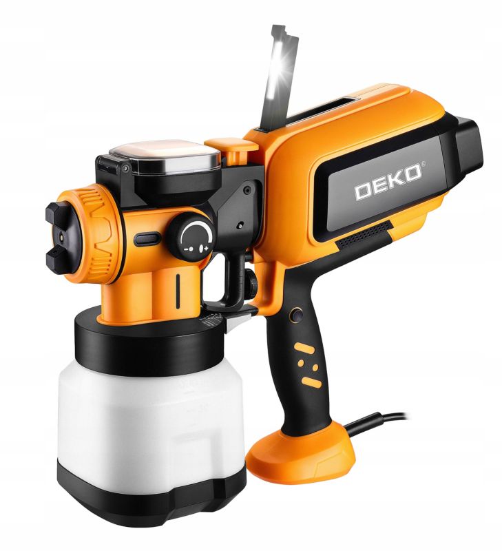 Pistolet malarski DEKO 120DIN 600W 1 kpl.