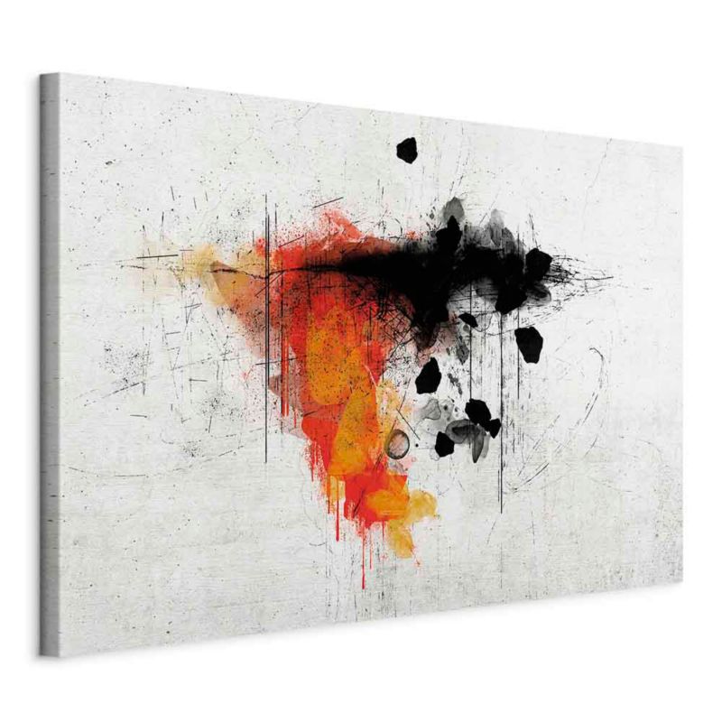 Obraz Artgeist Ekspresja czerwieni 30 x 20 cm płótno włoskie 1 szt