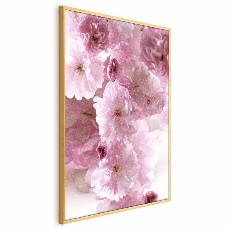 Plakat Artgeist Kwiecista mgła 40x60 cm z ramą złotą 1 szt