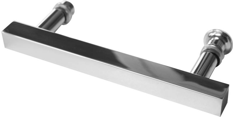 Uchwyt podwójny do kabiny prysznicowej Armazi 130 mm chrom inox