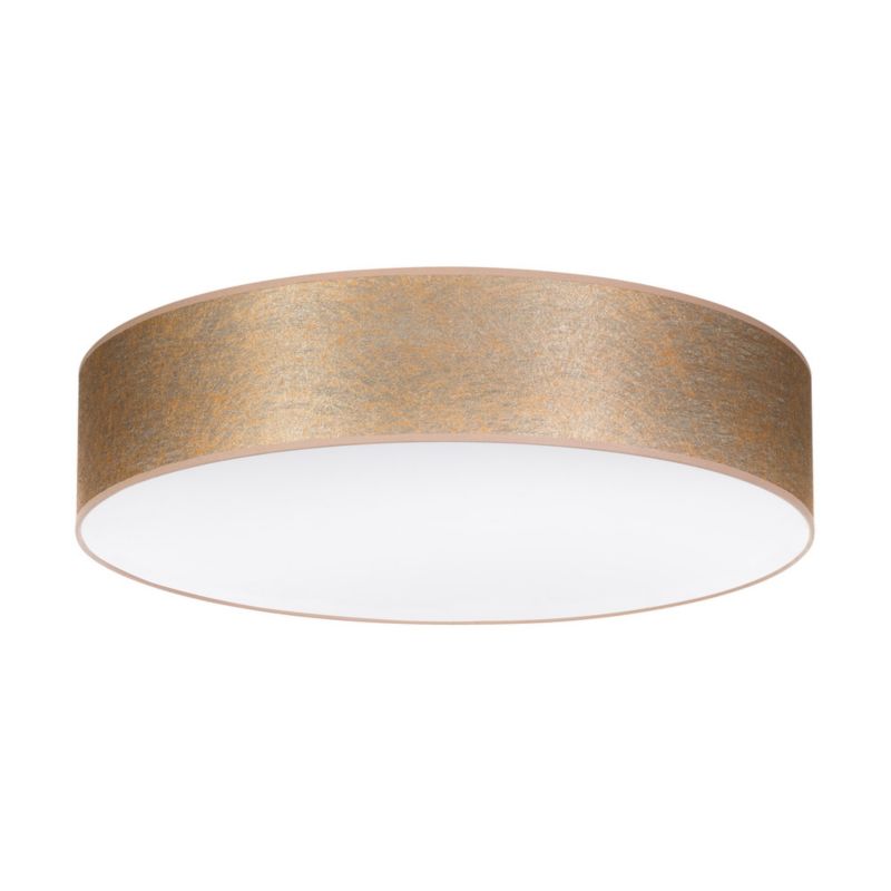 Lampa Sufitowa SPOT Light 4xE27 Max.25W Elegancka Kompozycja Bieli i Złotego Abażuru, Polski Producent, 1 szt.