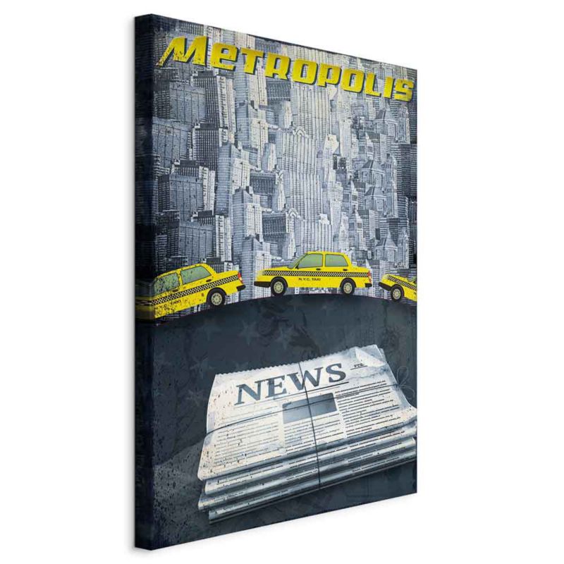 Obraz Artgeist Metropolis 20 x 30 cm płótno włoskie 1 szt