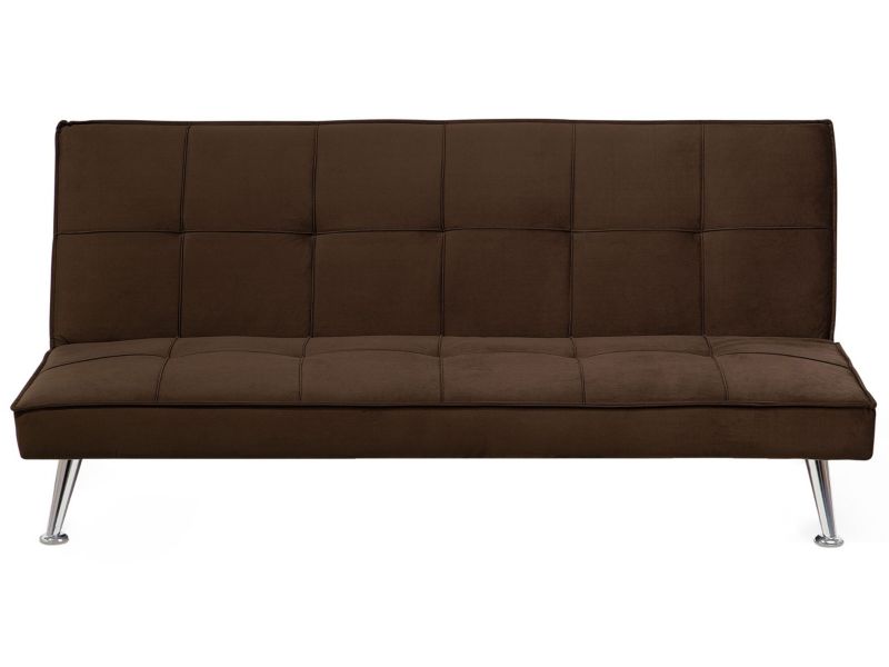 Sofa rozkładana Hasle Brązowy 1 szt.