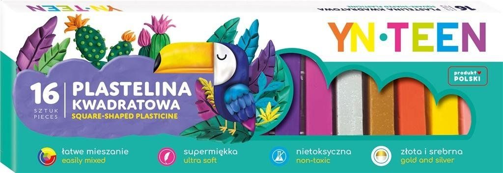 PLASTELINA KWADRAT 16