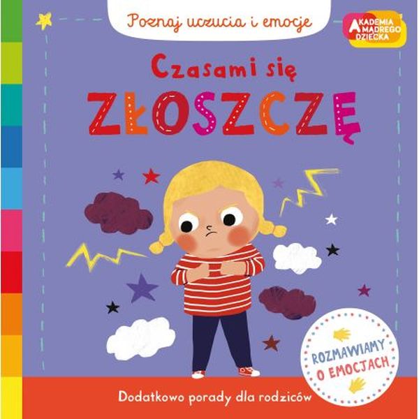 Książka "Czasami się złoszczę" seria- Poznaj uczucia i emocje