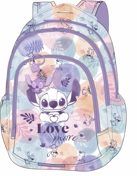DISNEY FASHION - PRIME - PLECAK MŁODZIEŻOWY (16') - STITCH PASTEL