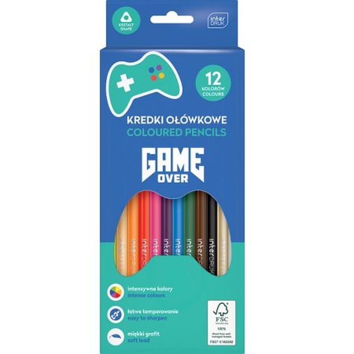 KREDKI 12KOL OŁ TR GAME OVER