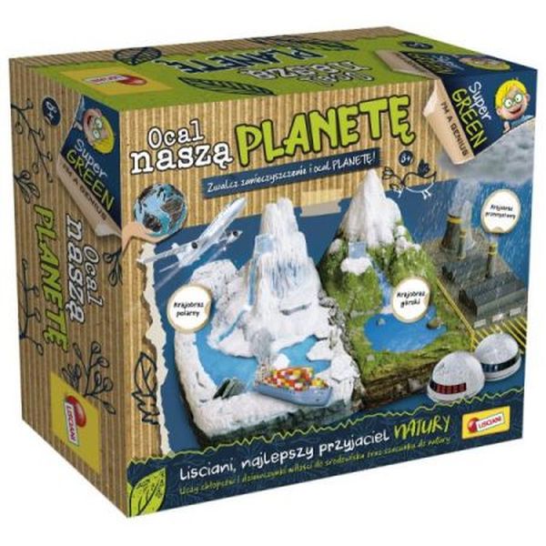 Mały Geniusz Ocalmy naszą planetę Lisciani Giochi