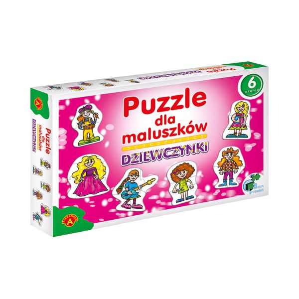 Puzzle dla Maluszków Dziewczynki Alexander
