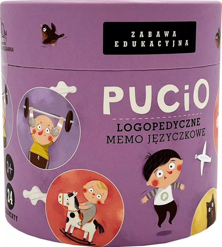 Gra Edukacyjna Pucio. Logopedyczne memo języczkowe