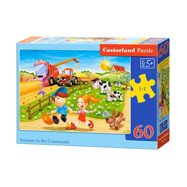 Castorland Puzzle 60 el. B-06878-1 Summer in the Countryside