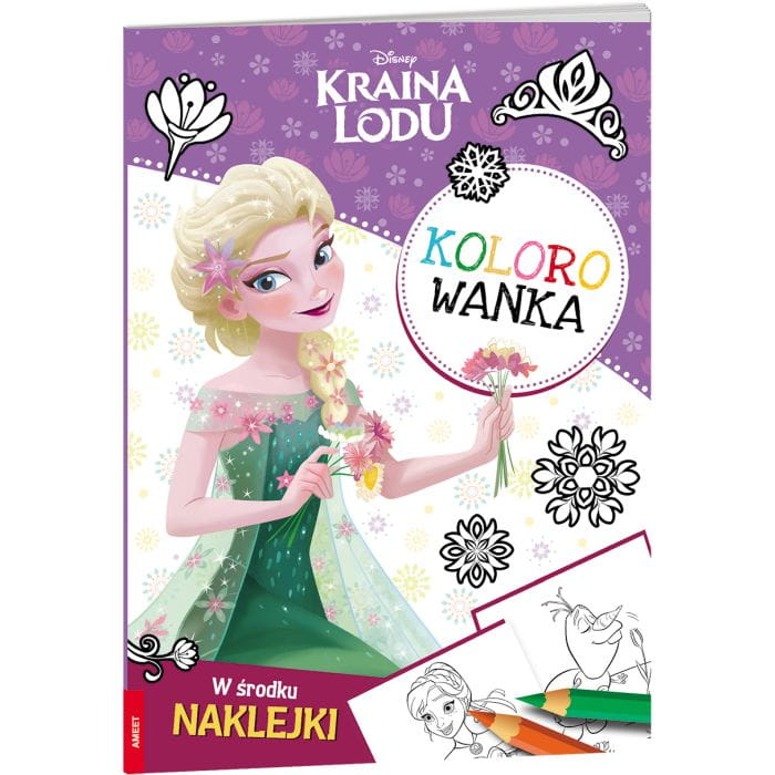 Kraina lodu. Kolorowanka