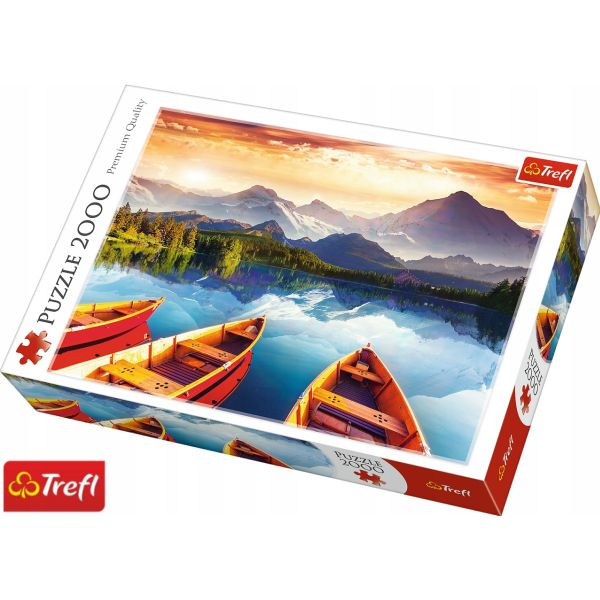 Puzzle 2000 el. Kryształowe Jezioro Trefl