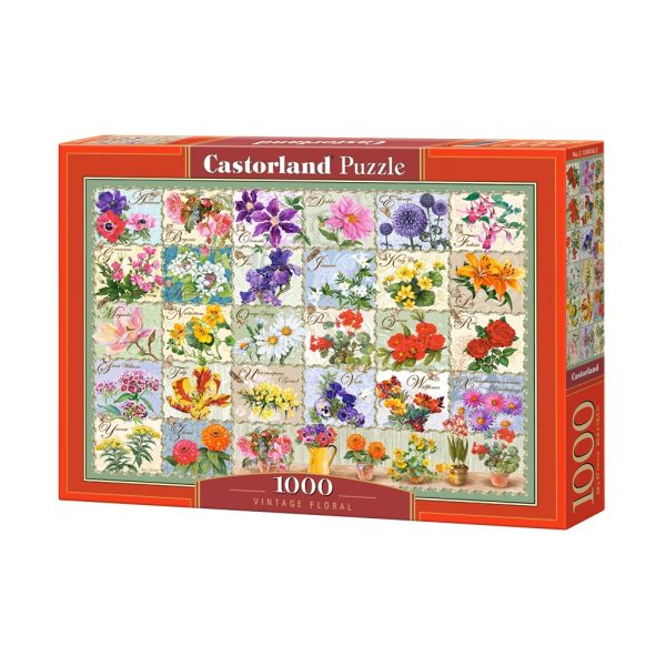 Castorland Puzzle 1000 el. C-104338-2 Vintage Floral