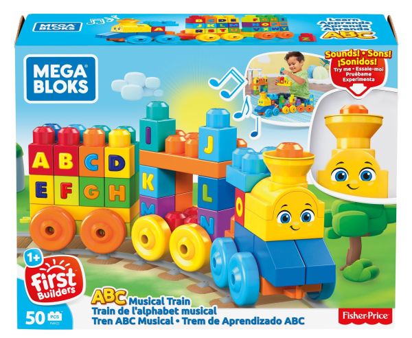 Mega Bloks Wesoły Pociąg ABC FWK22
