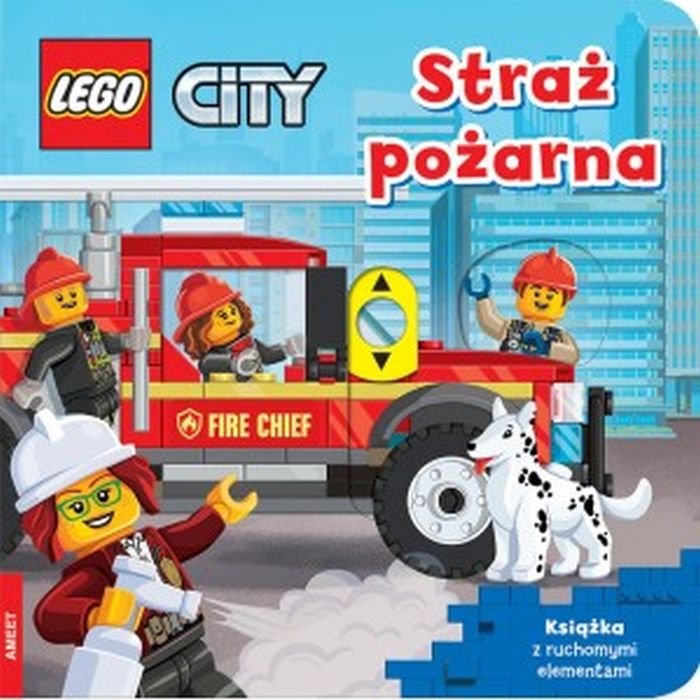 Lego City. Straż pożarna. Książka z ruchomymi elementami