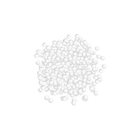 POMPONY 10MM BIAŁE 1cm 100 sztuk