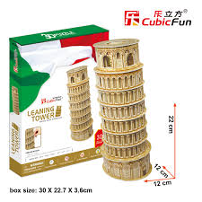 PUZZLE 3D WIEŻA W PIZIE DUŻA