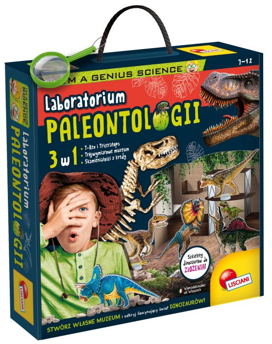 Labolatorium Paleontologii I"m A Genius Lisciani