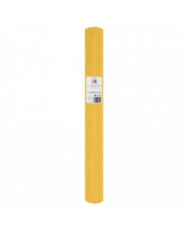 Krepina włoska 180g kolor 17E/5 - żółty 'Giallo Margherita'