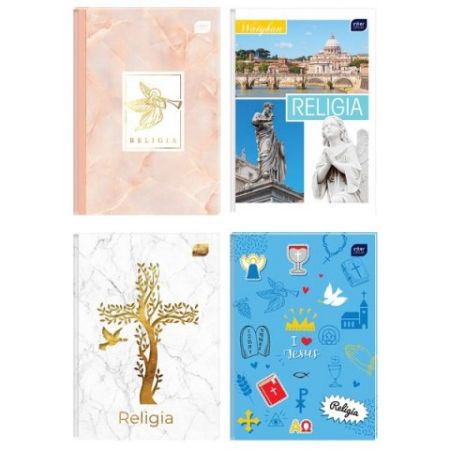 Zeszyt do religii, 60 kartek, kratka, A5, Interdruk