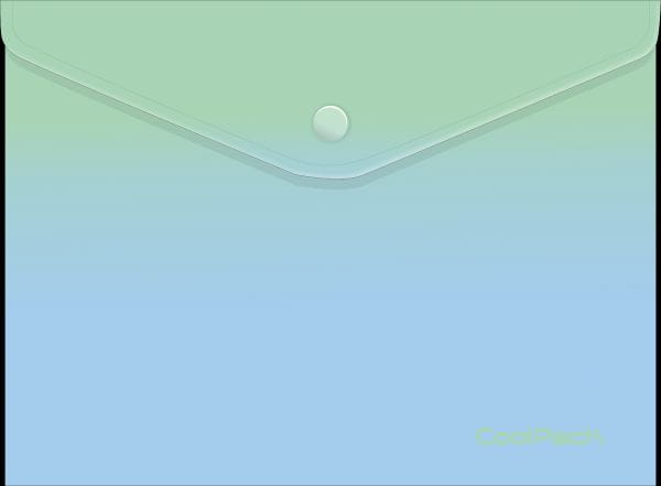 COOLPACK - GRADIENT - KOPERTA NA DOKUMENTY A4 - na zatrzask - MOJITO