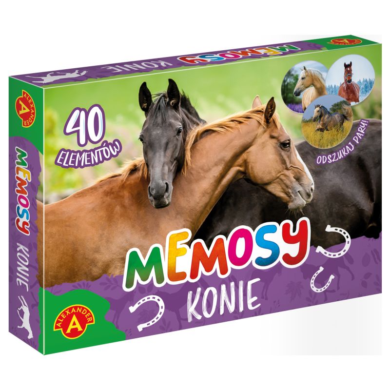 Gra Pamięć Memosy Konie Alexander
