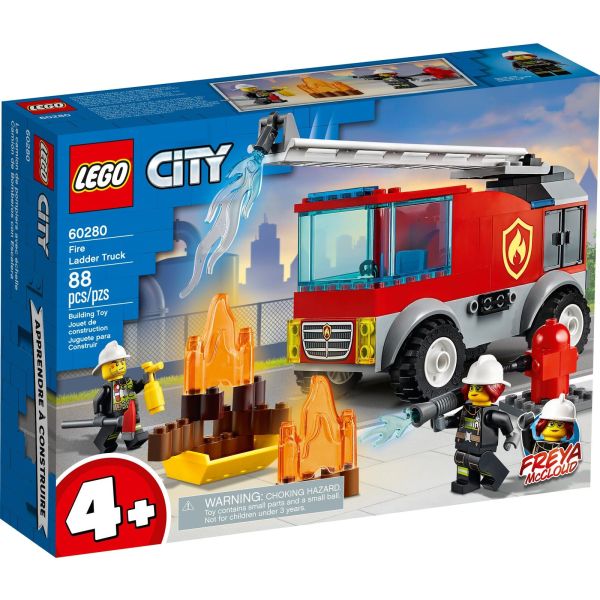 Lego City Wóz Strażacki z Drabiną 60280