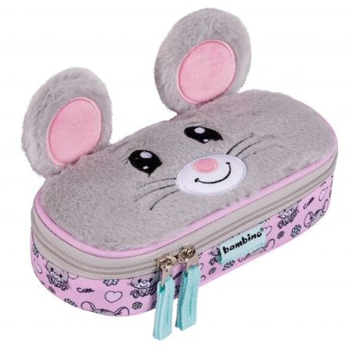 PIÓRNIK SASZETKA USZTYWNIONA Z WEWNĘTRZNĄ KLAPKĄ PCL-01 MOUSE mkmo