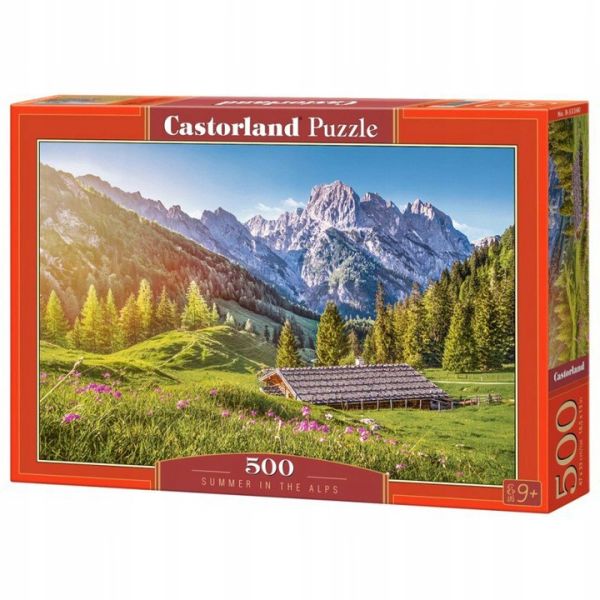 Castorland Puzzle 500 el. B-53360 SUMMER IN THE ALPS