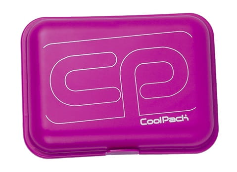CoolPack Frozen Śniadaniówka TRANSPARENTNA - RÓŻOWA