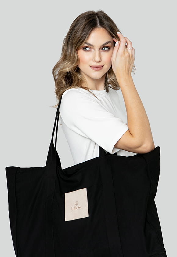 Canvas SHOPER BAG - Schwarz