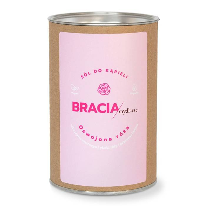 Bracia Mydlarze Sól do kąpieli - Oswojona róża