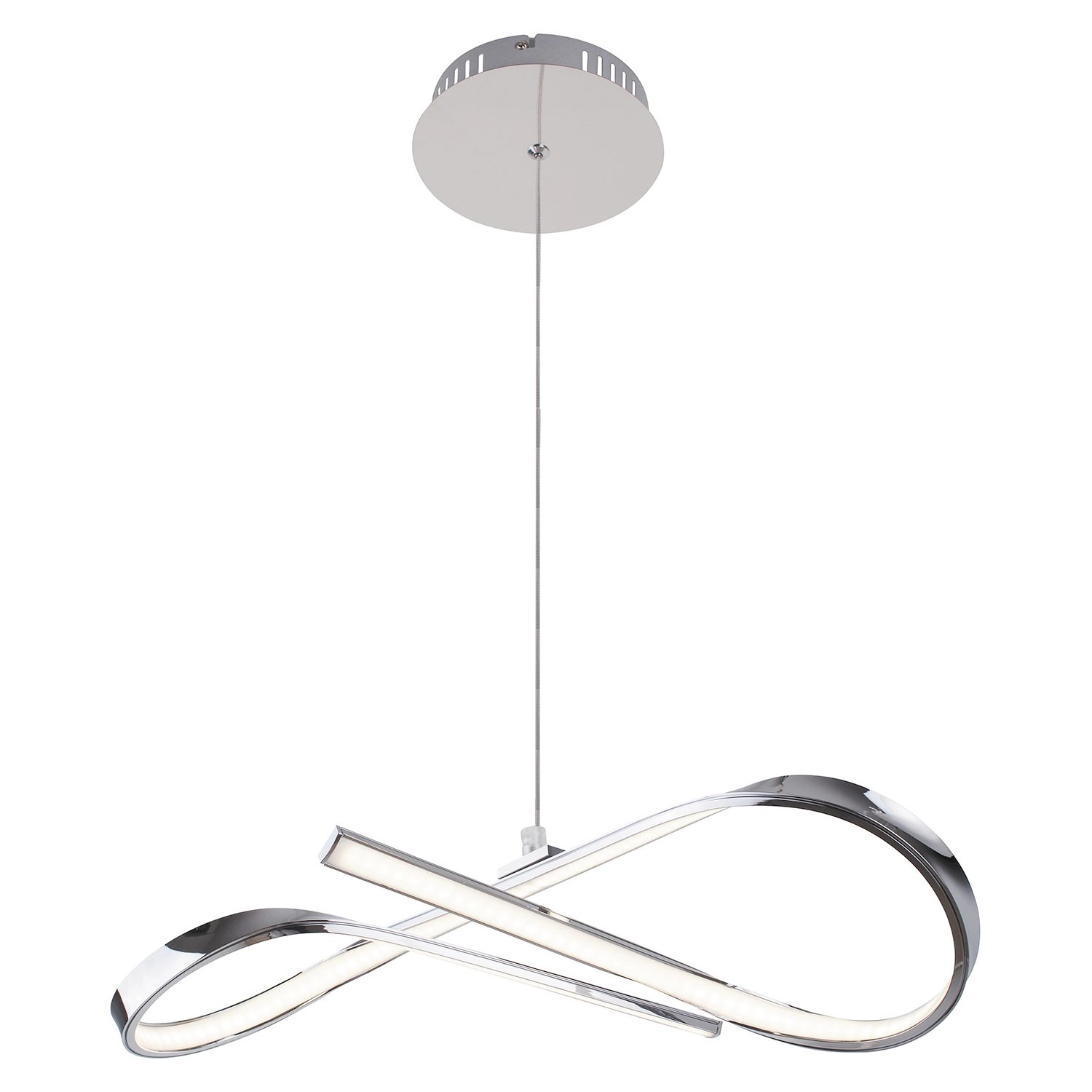 Rabalux Lampa wisząca LED Aniela 20W 4000K 1600lm chrom