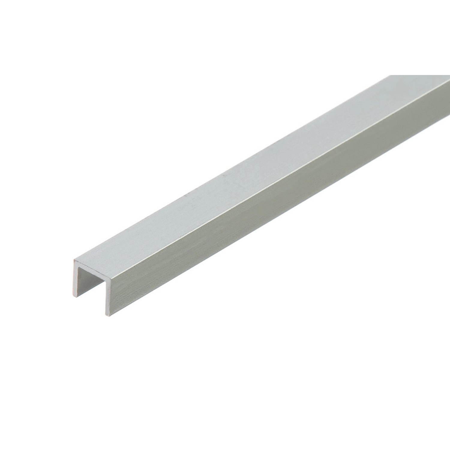 Cezar Profil aluminiowy typu U 8x8 mm 1 m srebrny