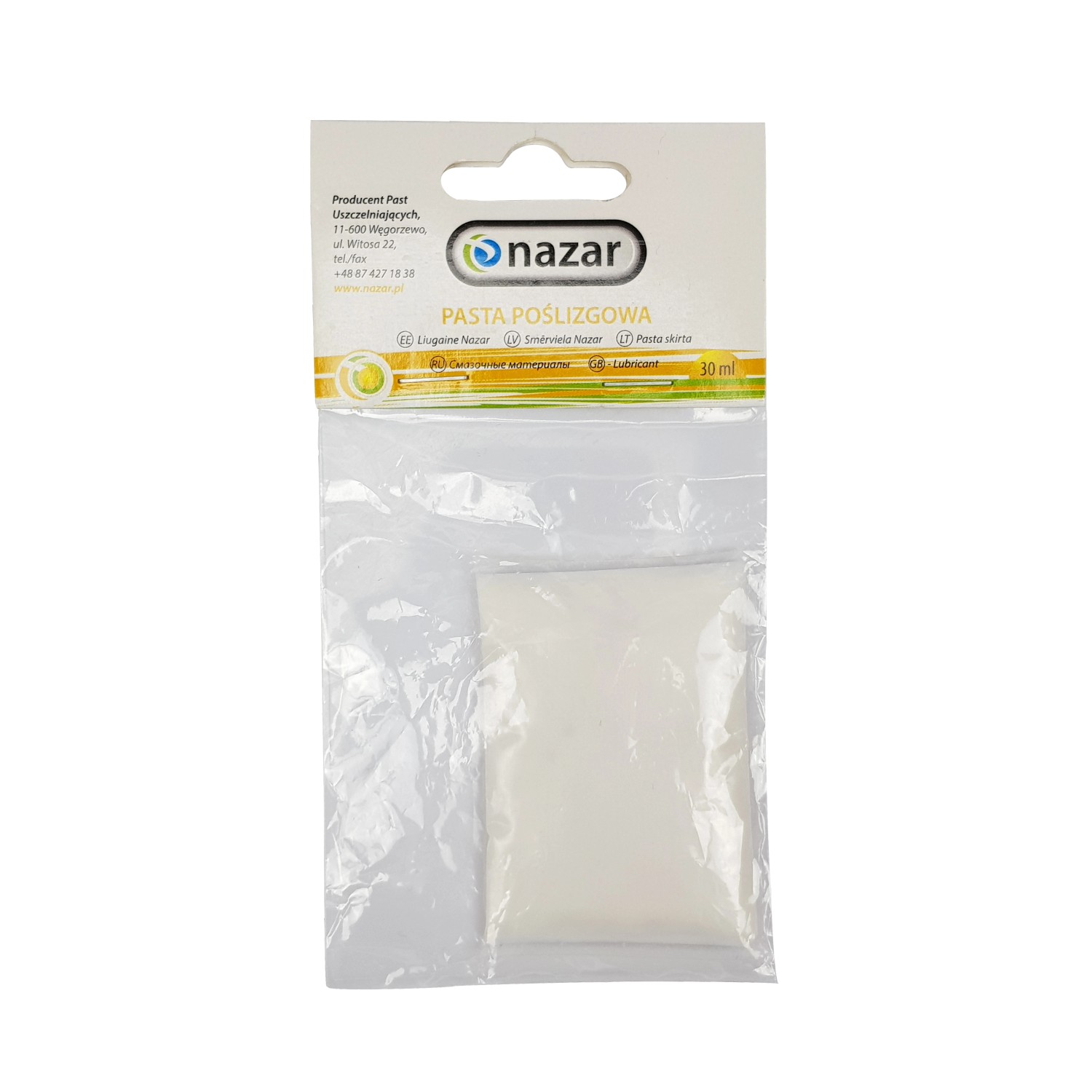 Pasta Poślizgowa NAZAR 30 ml