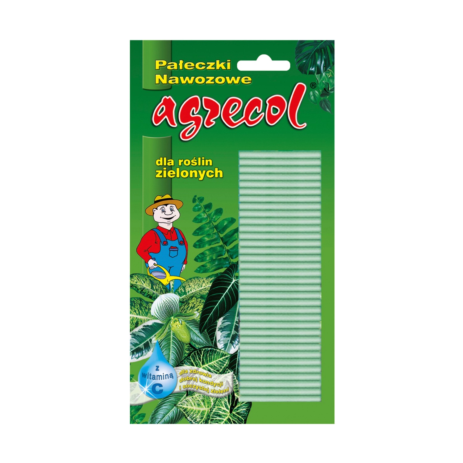 Agrecol Pałeczki nawozowe do roślin zielonych.