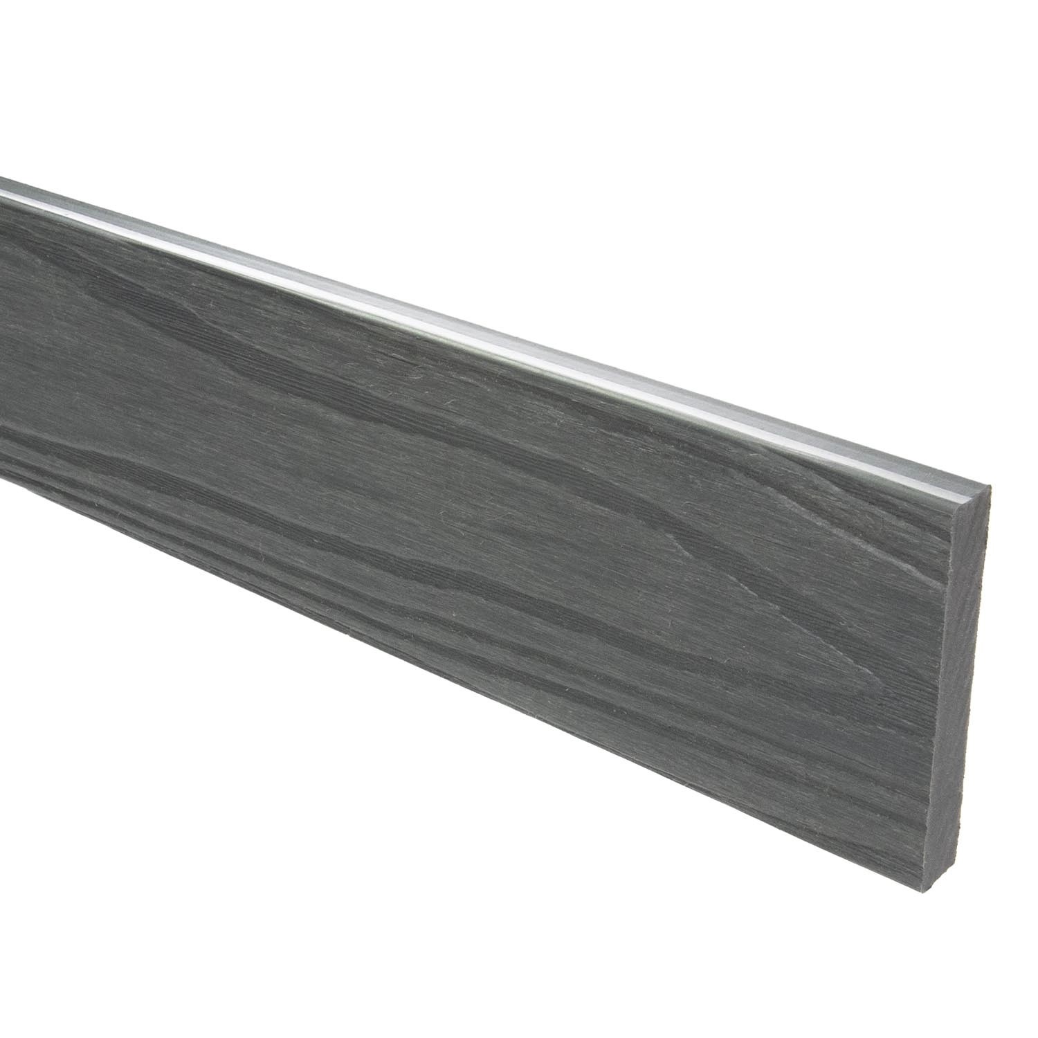 Listwa maskująca Bergdeck szara - 7,1 x 1,2 x 240 cm