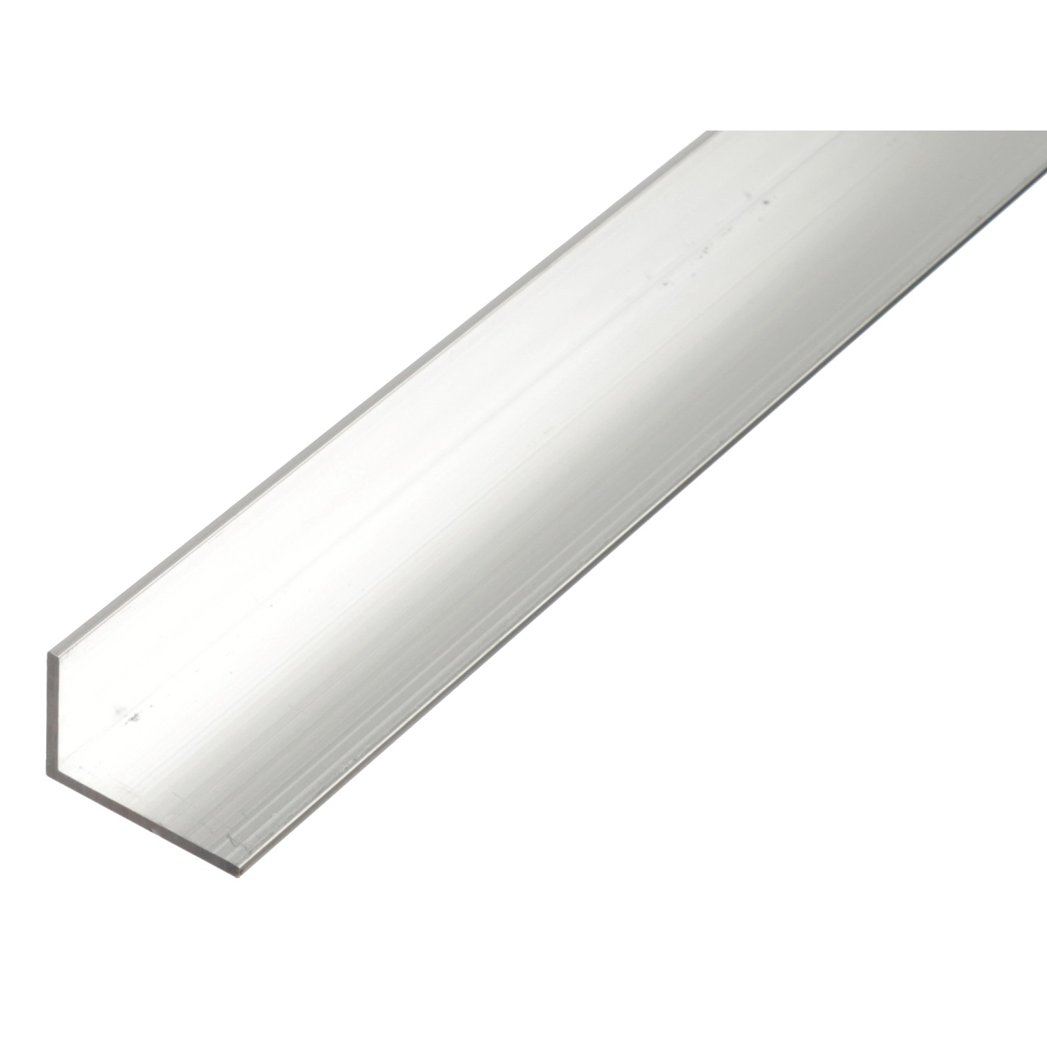GAH Alberts Profil kątowy aluminiowy surowy 50 mm x 20 mm x 1000 mm